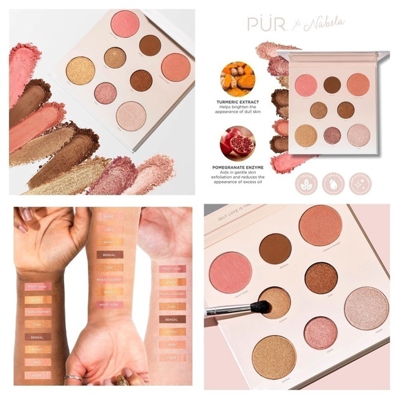 Brand New Makeup Bundle PUR Nabela Palette One/Size Powder KVD Liner - Picture 3 of 9